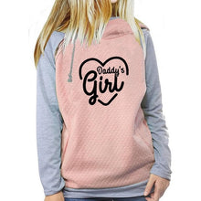 Load image into Gallery viewer, 2020 New Fashion Daddy Girl Print Tops Hoodies Sweatshirt Femmes Women Sweatshirts Frauen Thick Cotton Harajuku Street Pullovers