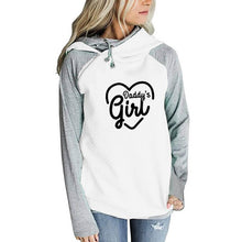 Load image into Gallery viewer, 2020 New Fashion Daddy Girl Print Tops Hoodies Sweatshirt Femmes Women Sweatshirts Frauen Thick Cotton Harajuku Street Pullovers