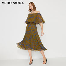 Load image into Gallery viewer, Vero Moda Women‘s Printed Off-the-shoulder Chiffon Dress | 31926Z554