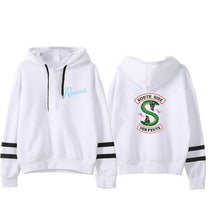 Load image into Gallery viewer, Riverdale print Hooded Sweatshirts South side Serpents Oversized Hoodie Riverdale Women Sleeve Pullover Hoodie casual clothes