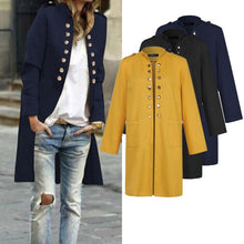 Load image into Gallery viewer, Women's Solid Jackets ZANZEA 2020 Fashion Long Coats Overcoat Plus size Female Spring Autumn Outerwear Harajuku Chaqueta Mujer