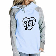 Load image into Gallery viewer, 2020 New Fashion Daddy Girl Print Tops Hoodies Sweatshirt Femmes Women Sweatshirts Frauen Thick Cotton Harajuku Street Pullovers
