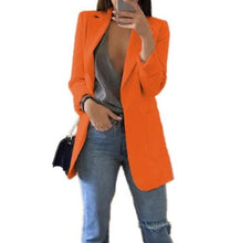 Load image into Gallery viewer, Hot 2020 Women Fashion Jacket Female Work Office Solid Pocket Business Casual Suit Coat
