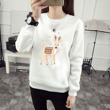 Load image into Gallery viewer, Hooded weatshirt Autumn Crop Top Long Sleeve Sweatshirt Hoodie Letter Print Top Gray  Sweatshirts
