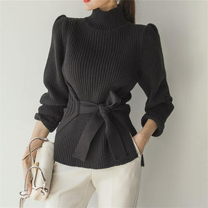 Fall / Winter 2020 Stretch Casual Pullover Fashion Turtleneck Warm Women's Sweater